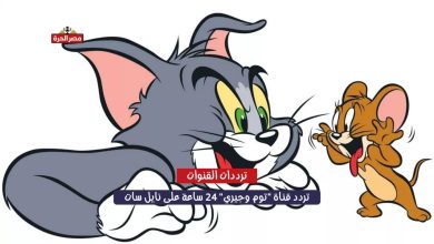 تردد قناة "توم وجيري" 24 ساعة على نايل سات وعرب سات 2025.. اضبطها الآن بجودة HD 1 تردد قناة "توم وجيري" 24 ساعة على نايل سات