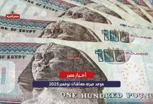 متى يبدأ صرف معاشات نوفمبر 2025؟ التفاصيل الكاملة من هيئة التأمينات 3 صرف معاشات نوفمبر 2025