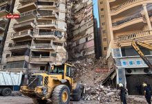 إنقاذ مسن من تحت أنقاض عقار منهار في روض الفرج