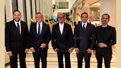 محمد زكي وياسر عبد المقصود يخطفان الأنظار في حفلة عمرو دياب الخاصة بدبي 4 محمد زكي وياسر عبد المقصود