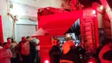 كارثة في سوق الخواجات بالمنصورة